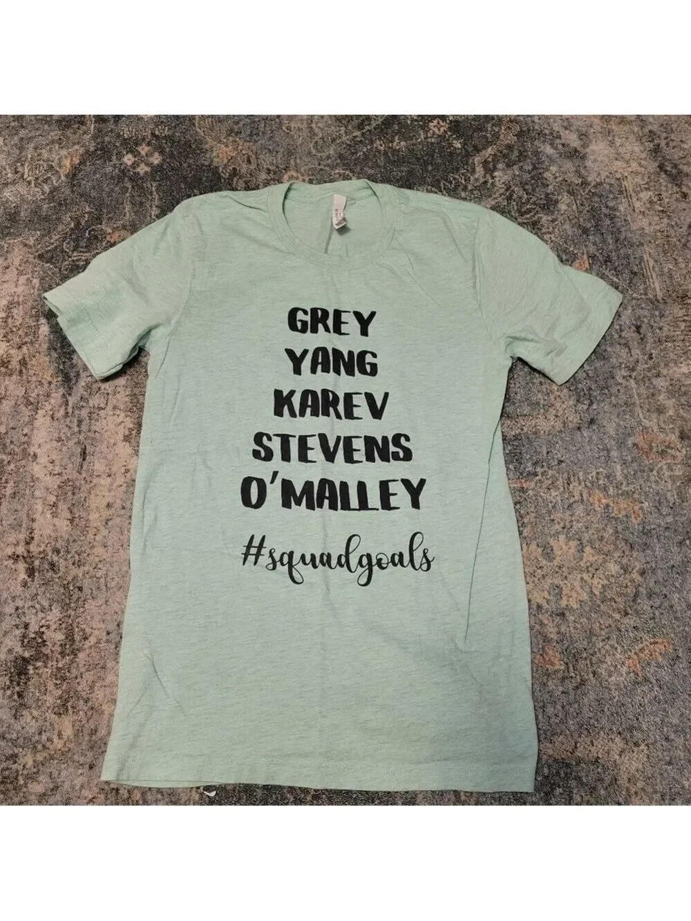 Bella Canvas Light Green Tee Size S